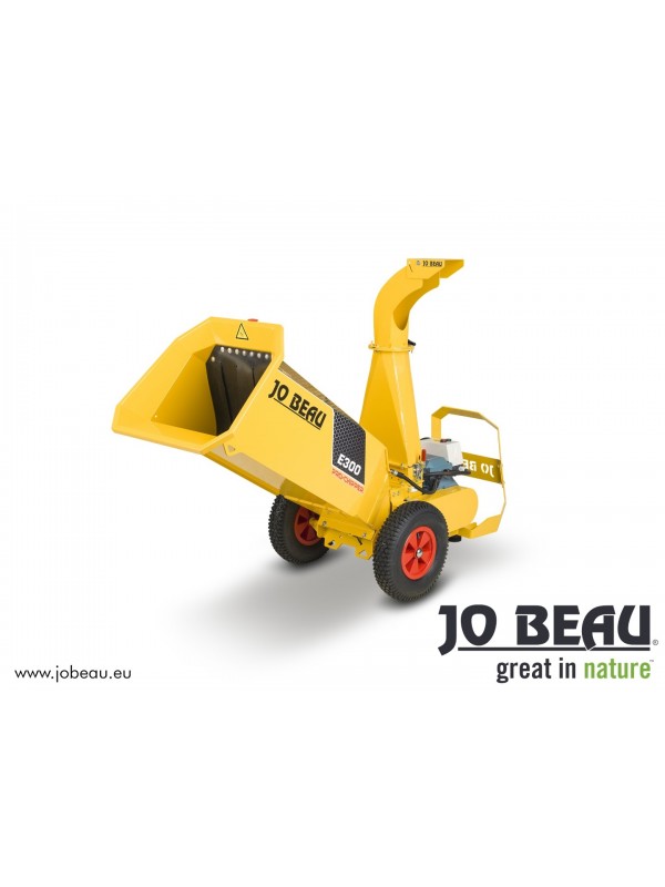 Jo Beau E300 Pro Line Elektrische Hakselaar / Houtversnipperaar 80mm