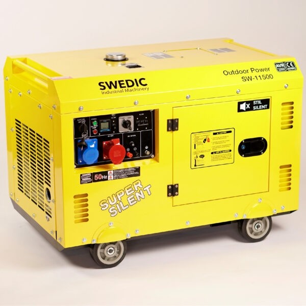 Swedic SW-11500 Outdoor Power Diesel Generator / aggregaat nog 1 op voorraad!
